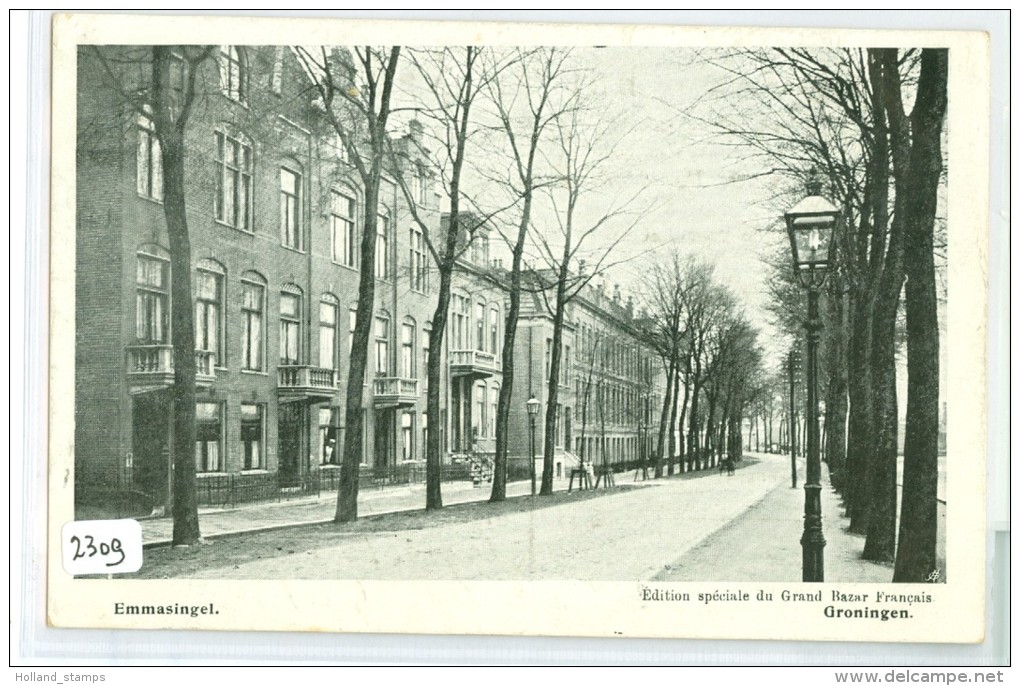 GRONINGEN * EMMASINGEL * ANSICHTKAART * CPA (2309) - Groningen