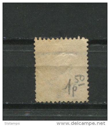 New Zealand 1873 Sc P1 Used Newspaper Stamp CV $47.50 - Gebraucht