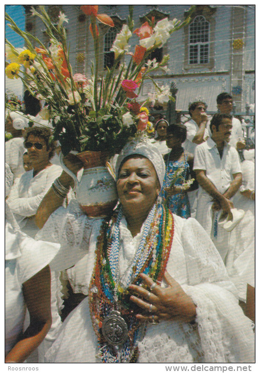 CP  SALVADOR DE BAHIA BRASIL BRESIL - FESTA DEL LAVAGEM DO BONFIM - Salvador De Bahia