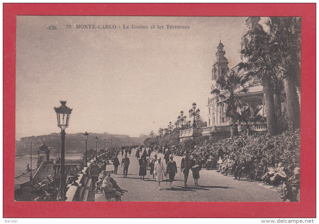 MONTE CARLO [Monaco] --> Le Casino Et Les Terrasses - Casino