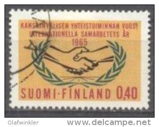 1965 20th Anniversary UN Mi 597 / Facit 601 / Sc 430 / YT 569 Used / Oblitéré / Gestempelt [lie] - Gebruikt