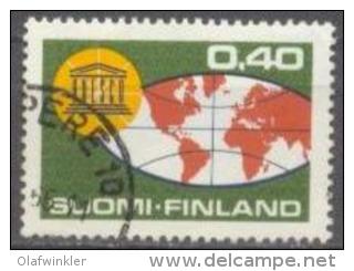 1966 20th Anniversary UNESCO Mi 614 / Facit 618 / Sc 440 / YT 585 Used / Oblitéré / Gestempelt [lie] - Used Stamps