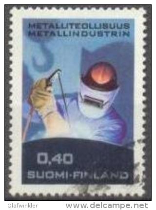 1968 Metal Industry Mi 652 / Facit 656 / Sc 479 / YT 619 Used / Oblitéré / Gestempelt [lie] - Gebruikt
