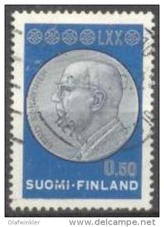 1970 President Kekkonen Mi 680 / Facit 684 / Sc 500 / YT 645 Used / Oblitéré / Gestempelt [lie] - Used Stamps