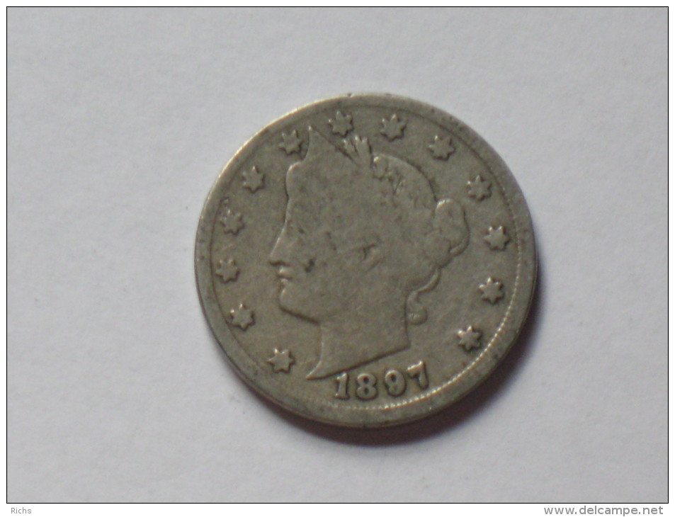 1897 Liberty V Nickel - 1883-1913: Liberty