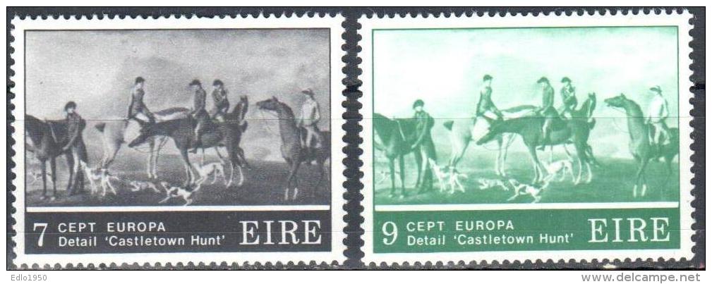 Ireland 1975 Art Painting Gemalde Mi.315-316 MNH (**) - Unused Stamps