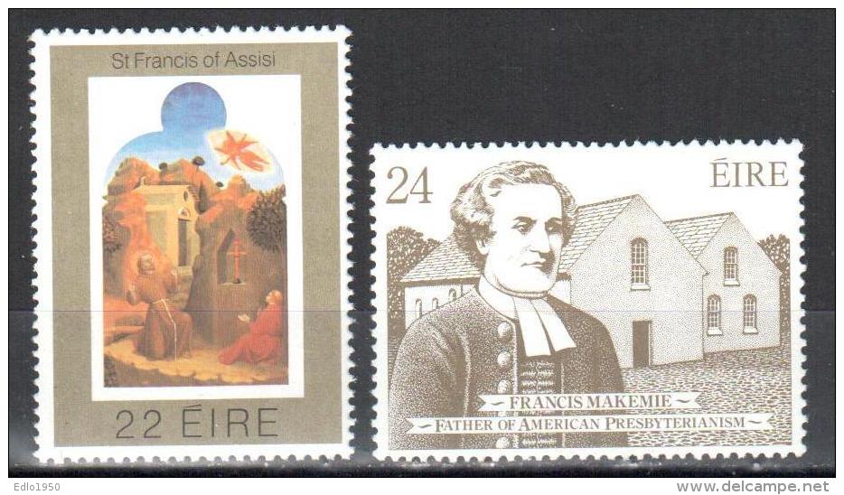 Ireland 1982 Art Painting Gemalde Mi.464-465 MNH (**) - Neufs