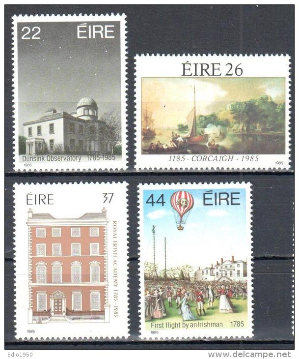 Ireland 1985 Anniversaries And Events Art Painting Mi.565-568 MNH (**) - Unused Stamps