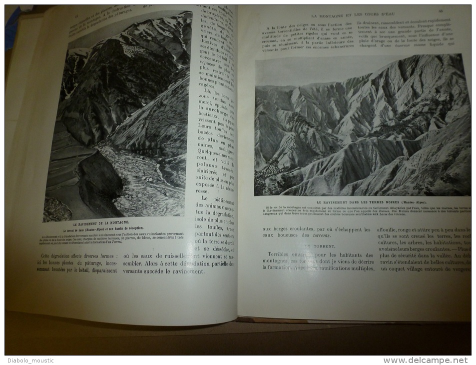 1909   MANUEL De L'ARBRE  Les Alpes (Fourneaux,Sainte-Foix,Jarjayes,Riou-Chamoux,La Pare,Merdarel,La Grave,Fontecouverte - 1901-1940