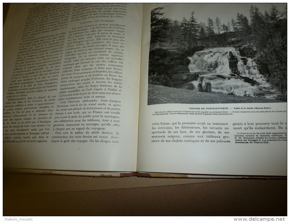 1909   MANUEL de l'ARBRE  Les Alpes (Fourneaux,Sainte-Foix,Jarjayes,Riou-Chamoux,La Pare,Merdarel,La Grave,Fontecouverte