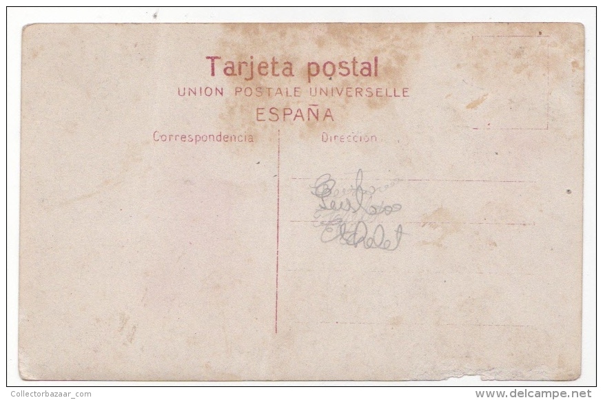 Espa&ntilde;a Tarjeta Postal De Ilustrador Torero El Verdugo Artist Signed Vintage Original Postcard Cpa Ak (W3_1794) - 1900-1949
