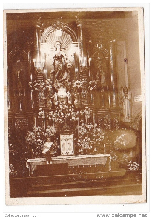 Ecuador Riobamba Iglesia Angels Photo Tarjeta Postal  Vintage Original Postcard Cpa Ak (W3_1796) - Ecuador