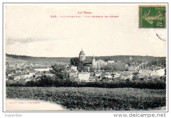 32 - Gers / VIC-FEZENSAC -- Vue Générale De L'Ouest. - Vic-Fezensac