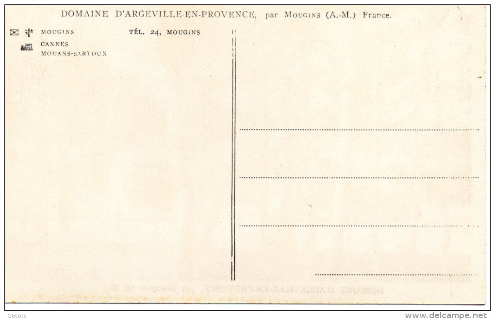 Domaine D´argeville En Provence - La Cueillette - Mougins