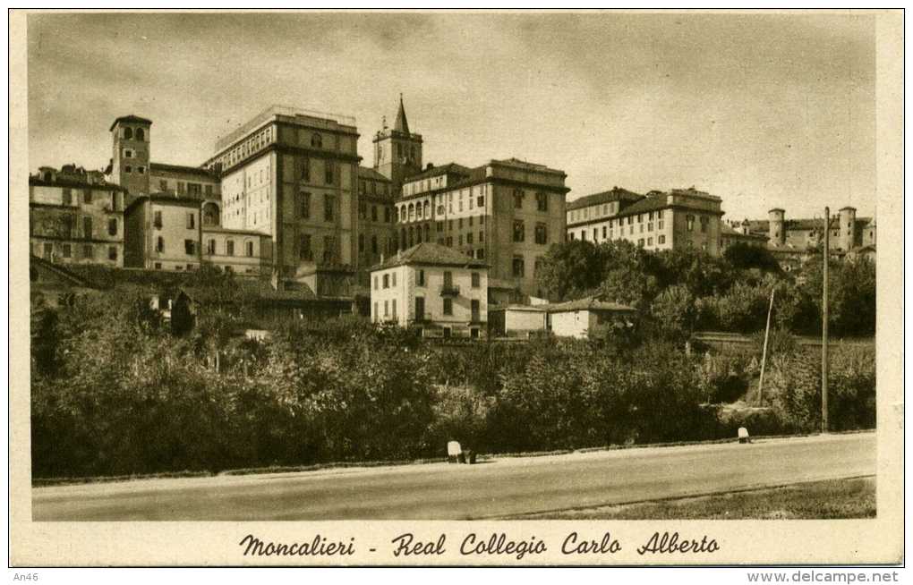 MONCALIERI - REAL COLLEGIO CARLO ALBERTO - VG  XSANREMO - ORIGINALE D´EPOCA 100% - Moncalieri