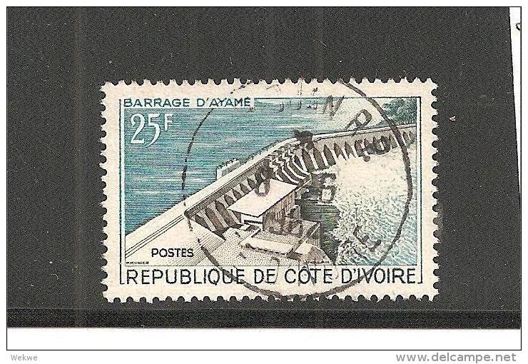 ElFMi.Nr.232/ COTE DÍVORIE Stauwehr Barrage D'Ayonne, 1961   O - Côte D'Ivoire (1960-...)