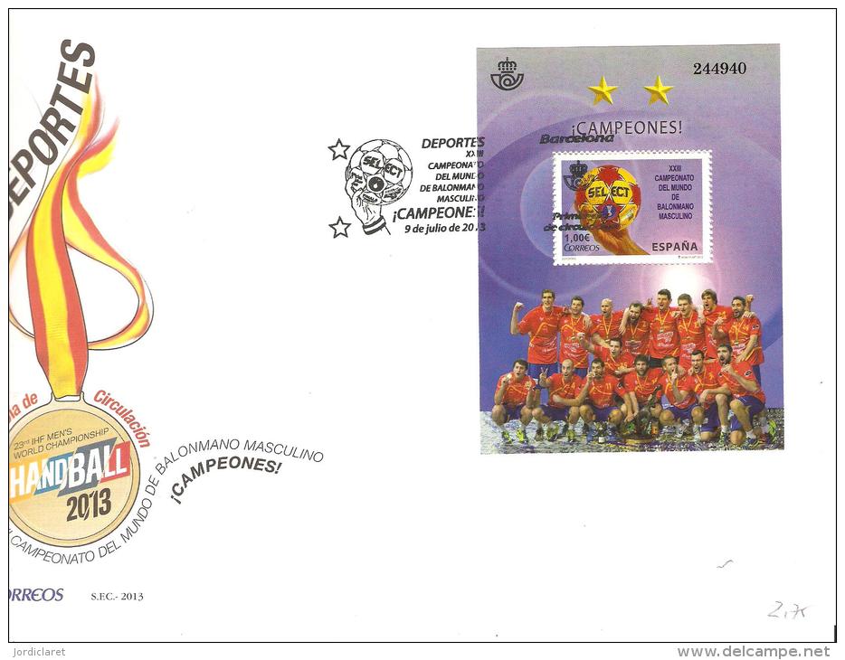 FDC ESPAÑA 2013 - Hand-Ball