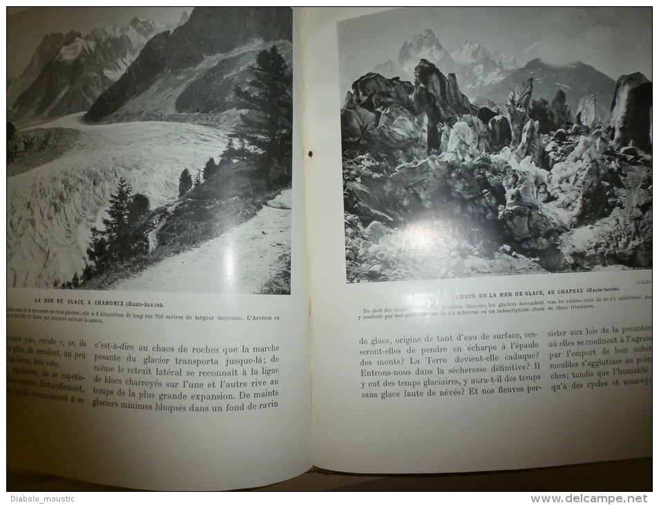 1909 MANUEL De L´EAU:Chamonix,Chapeau;St-Férréol,Pont-Ste-Marie;Eaux-Bonnes;Pont Gard,Gavarnie,Chassezac;Algérie,Tunisie - 1901-1940