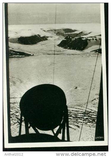 Motiv Zeppelin Arktis-Fahrt 1931 Nordland Gletscher Sw - Autres & Non Classés