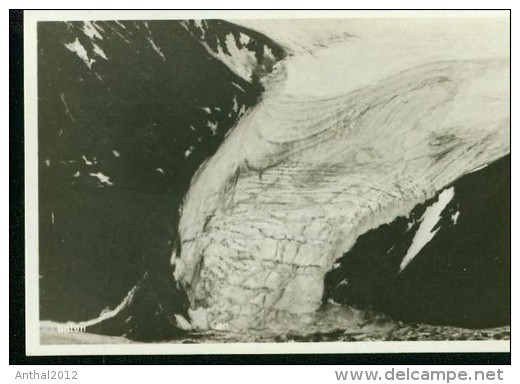 Motiv Zeppelin Arktis-Fahrt 1931 Nordland Gletscherzunge Sw - Andere & Zonder Classificatie