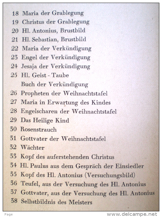 Isenheim,Der Isenheimer Altar,J.Eschweiler,1948,CES-Bücherei Band 10, - Schilderijen &  Beeldhouwkunst