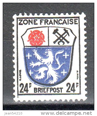 ALLEMAGNE - ZONE FRANCAISE - Timbre N°9 Neuf - Sonstige & Ohne Zuordnung