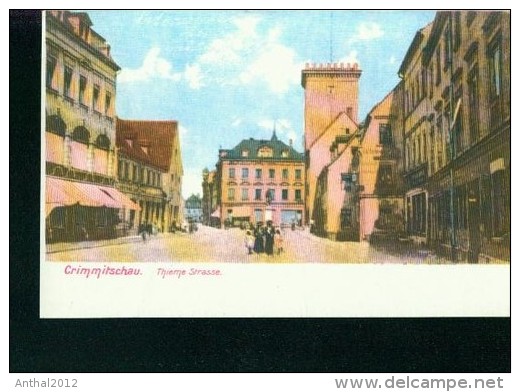 Crimmitschau Thiem Straße Anl. Stadtrechtsfeier 1414-1989 9.-17.9. - Crimmitschau