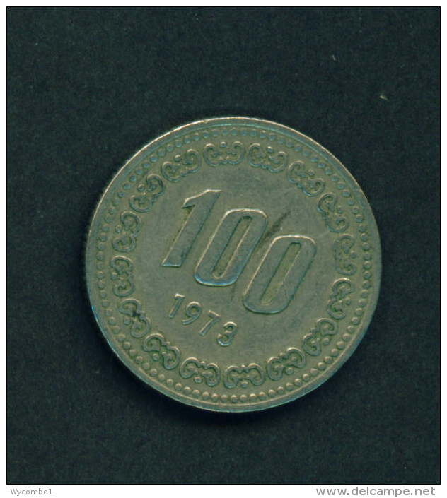 SOUTH KOREA - 1973 100w Circ. - Coreal Del Sur