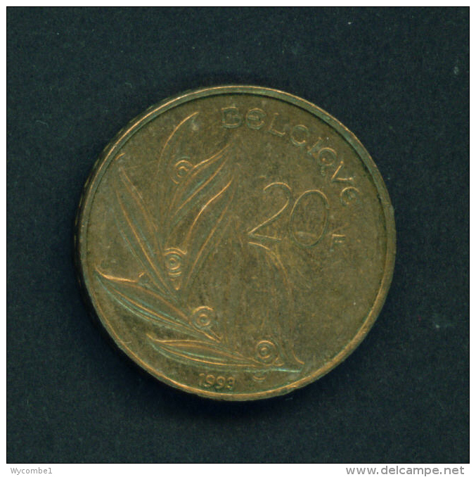 BELGIUM - 1993 20f Circ. - 20 Frank