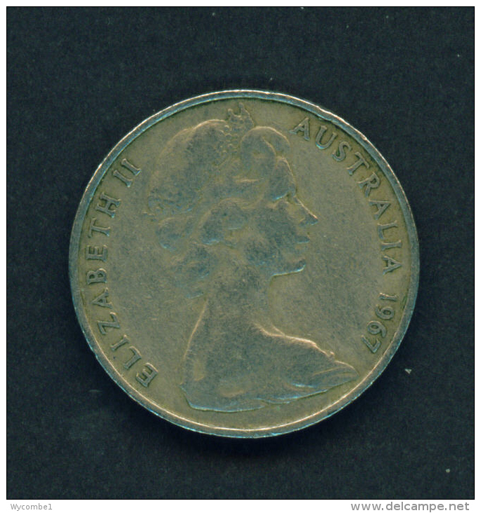 AUSTRALIA - 1967 20c Circ. - 20 Cents