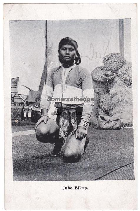 Malayan Boy In Native Dress Jubo Bikap Ethnic Postcard (ETH12167) - Non Classés