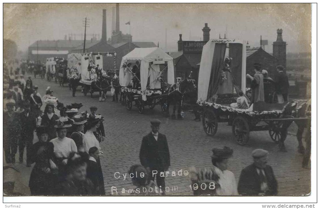 LANCS - RAMSBOTTOM - CYCLE PARADE 1908 RP   La 1788 - Altri & Non Classificati