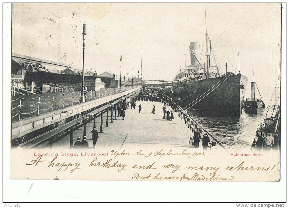 LIVERPOOL --   At Landing Stage - Liverpool