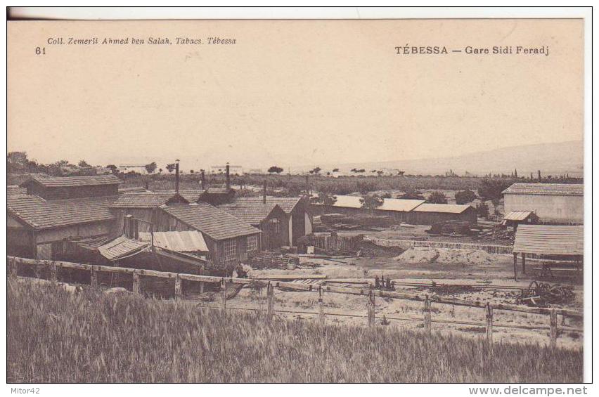28-Tebessa-Algerie-France-Francia-Stazione Ferroviaria-Gare-Railway Station-v.1907 - Tebessa