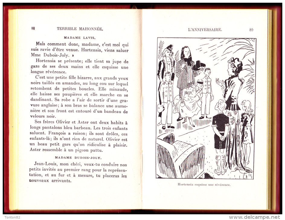 Marguerite Delasalle - Terrible maisonnée - Hachette Bibliothèque Rose - ( 1953 ) .