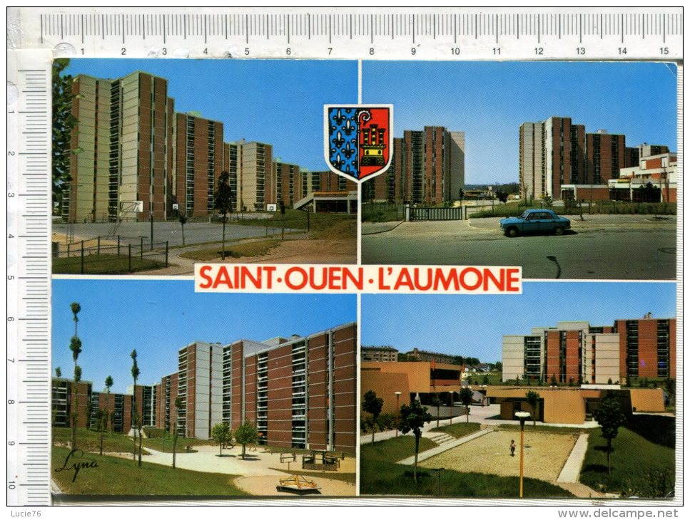 SAINT OUEN L AUMONE  -  4 Vues  :  Cité Des Brouillards - Quartier De Chennevières - Saint-Ouen-l'Aumône