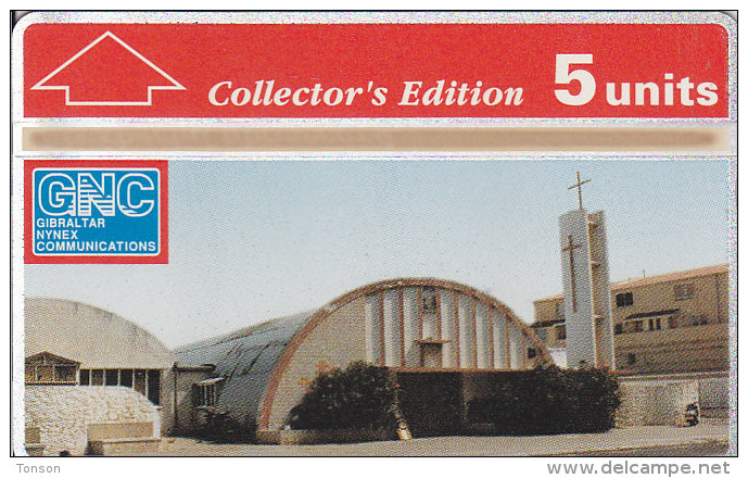 Gibraltar, GIB-30, St. Theresa Church Collectors Ed., Mint, 2 Scans. - Gibilterra