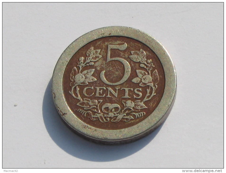 5 Cents 1907 Nederland - Pays Bas - Hollande - 5 Cent