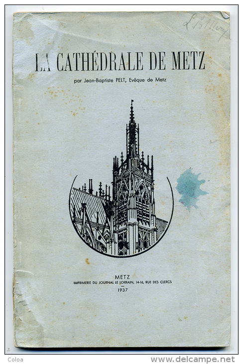 La Cathédrale De Metz 1937 - 1901-1940