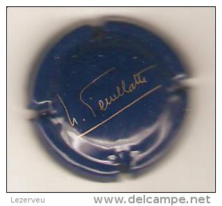 CAPSULE MUSELET CHAMPAGNE  NICOLAS FEUILLATTE (OR SUR BLEU FONCE) - Feuillate