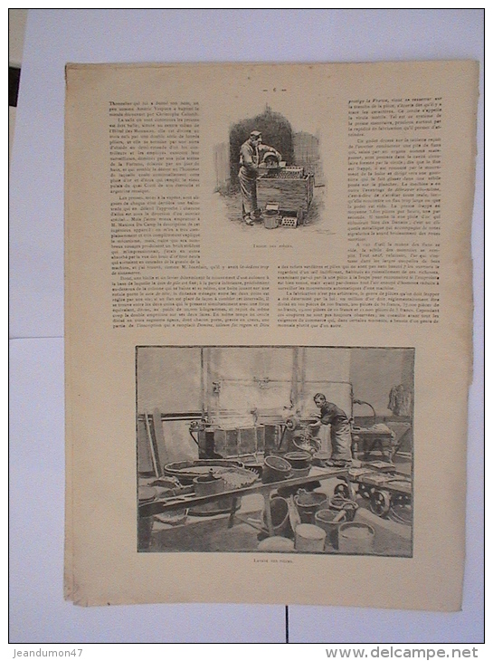 2 SUPPLEMENTS DU MONDE ILLUSTRE N° 1827 & 1828 DE L´AN 1892. L´HÔTEL DES MONNAIES. TEXTE M. G. LENOTRE. & M.L. TINAYRE