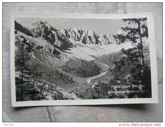 Austria -  Lienz Lienzer Dolomiten - Kerschbaumeralm Schutzhaus 1928   D106059 - Lienz