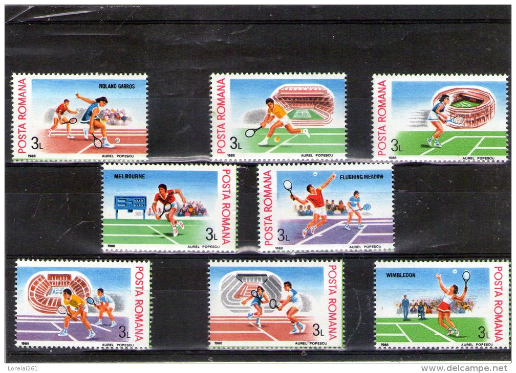 1988 -  Champ. Internat. De Tenis Mi 4466/4473 MNH - Ongebruikt