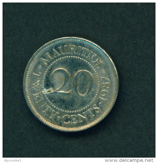 MAURITIUS - 1987 20c Circ. - Mauritius