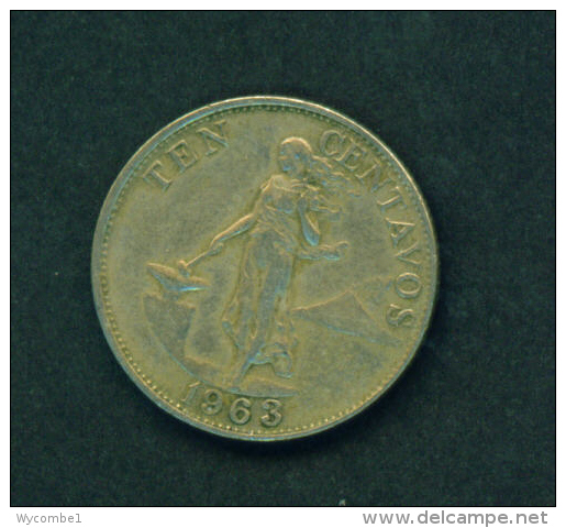 PHILIPPINES - 1963 10c Circ. - Philippines