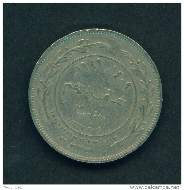 JORDAN - 1989 50f Circ. - Jordan