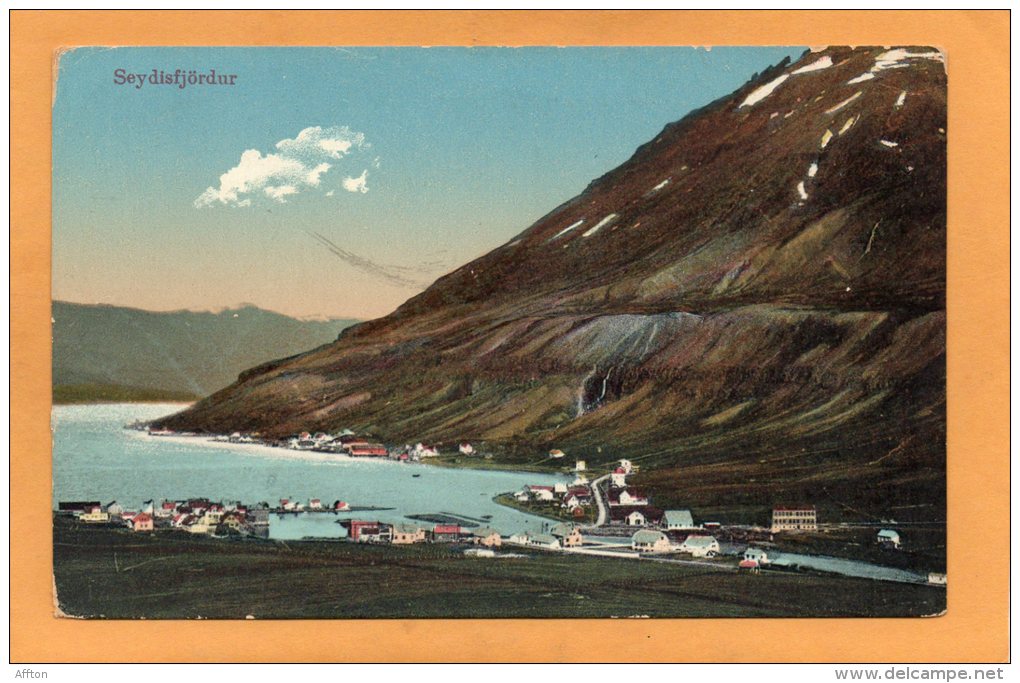 Seydisfjordur Iceland 1905 Postcard - Islanda