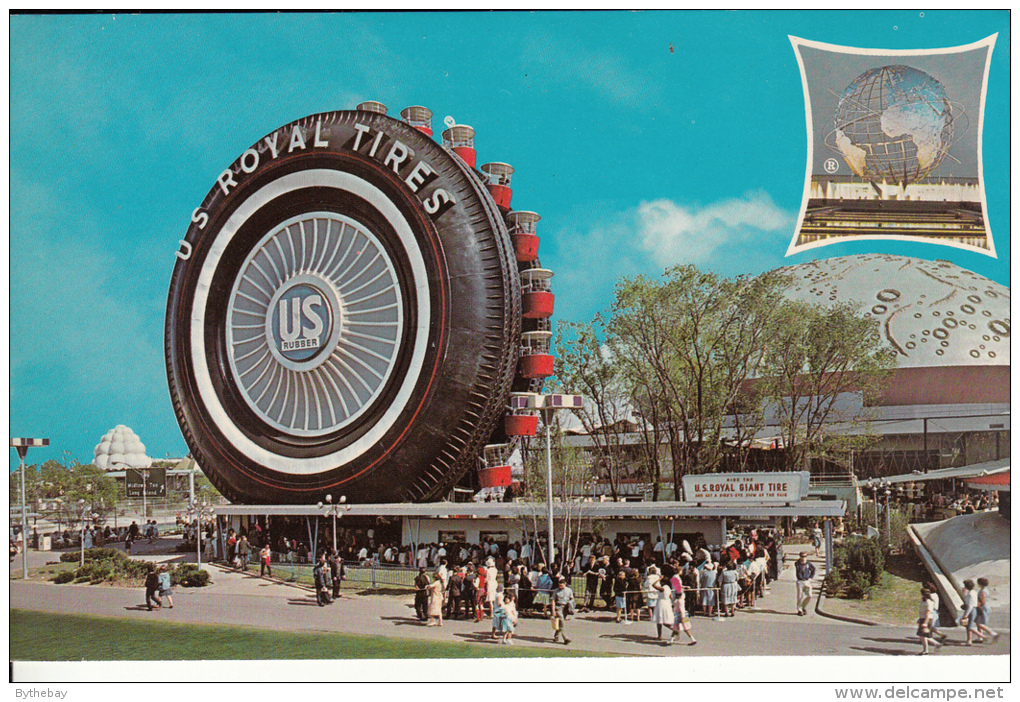 U.S. Rubber - Ferris Wheel Disguised As Tire - New York World´s Fair 1964-1965 - Ausstellungen