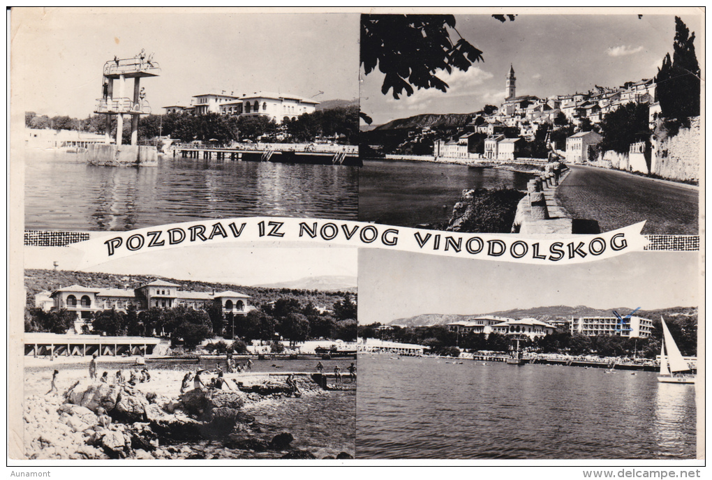 Yugoslavia--Pozdrav Iz Novog Vinodolskog--1966-a Sotteville Les Rouen, Francia - Jugoslawien