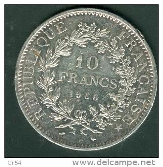 PIECE 10 FRANCS ARGEN T / SILVER   Année 1966  - Pia6401 - 10 Francs